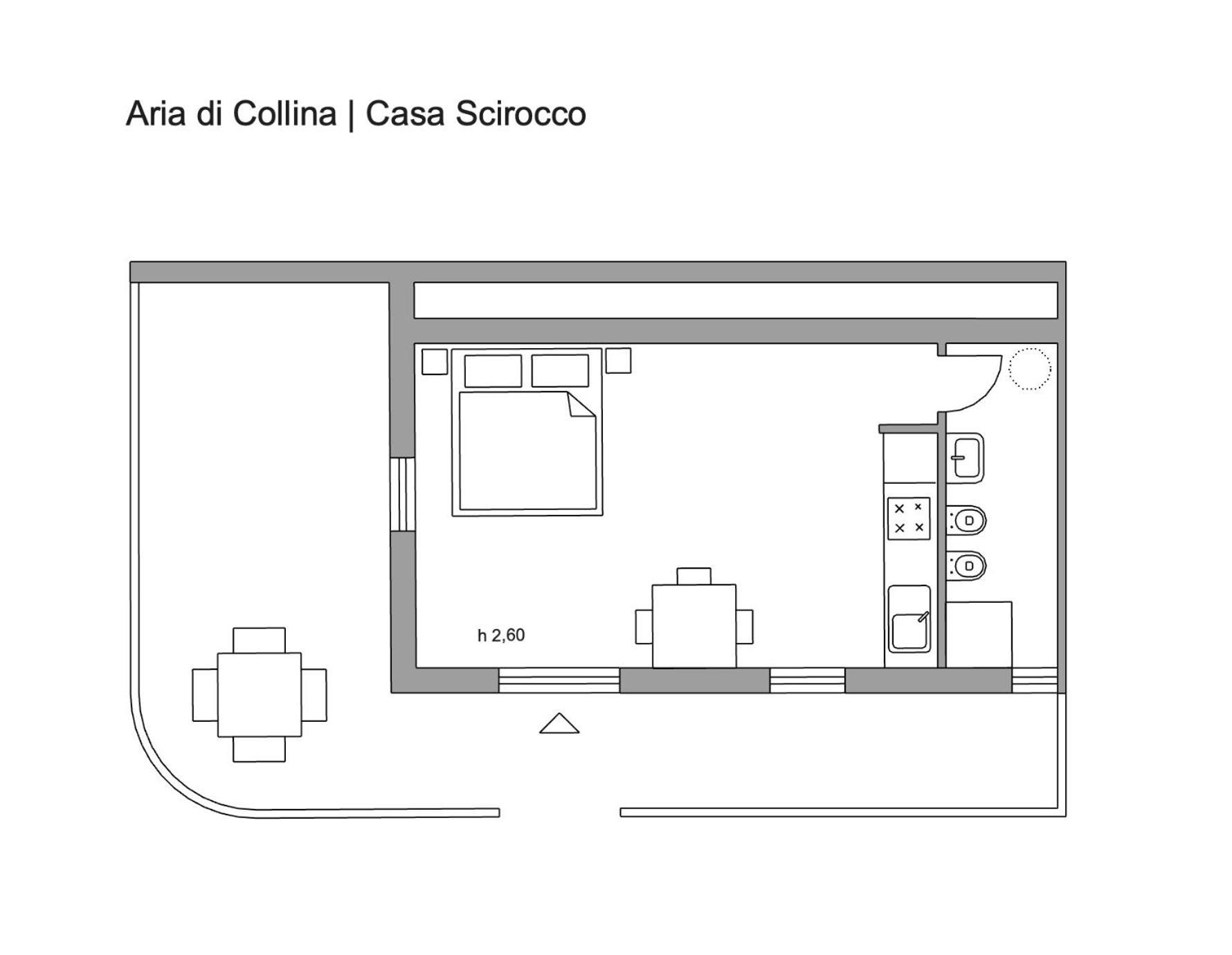 포르투 아주로 Aria Di Collina - Isola D'Elba 아파트 객실 사진