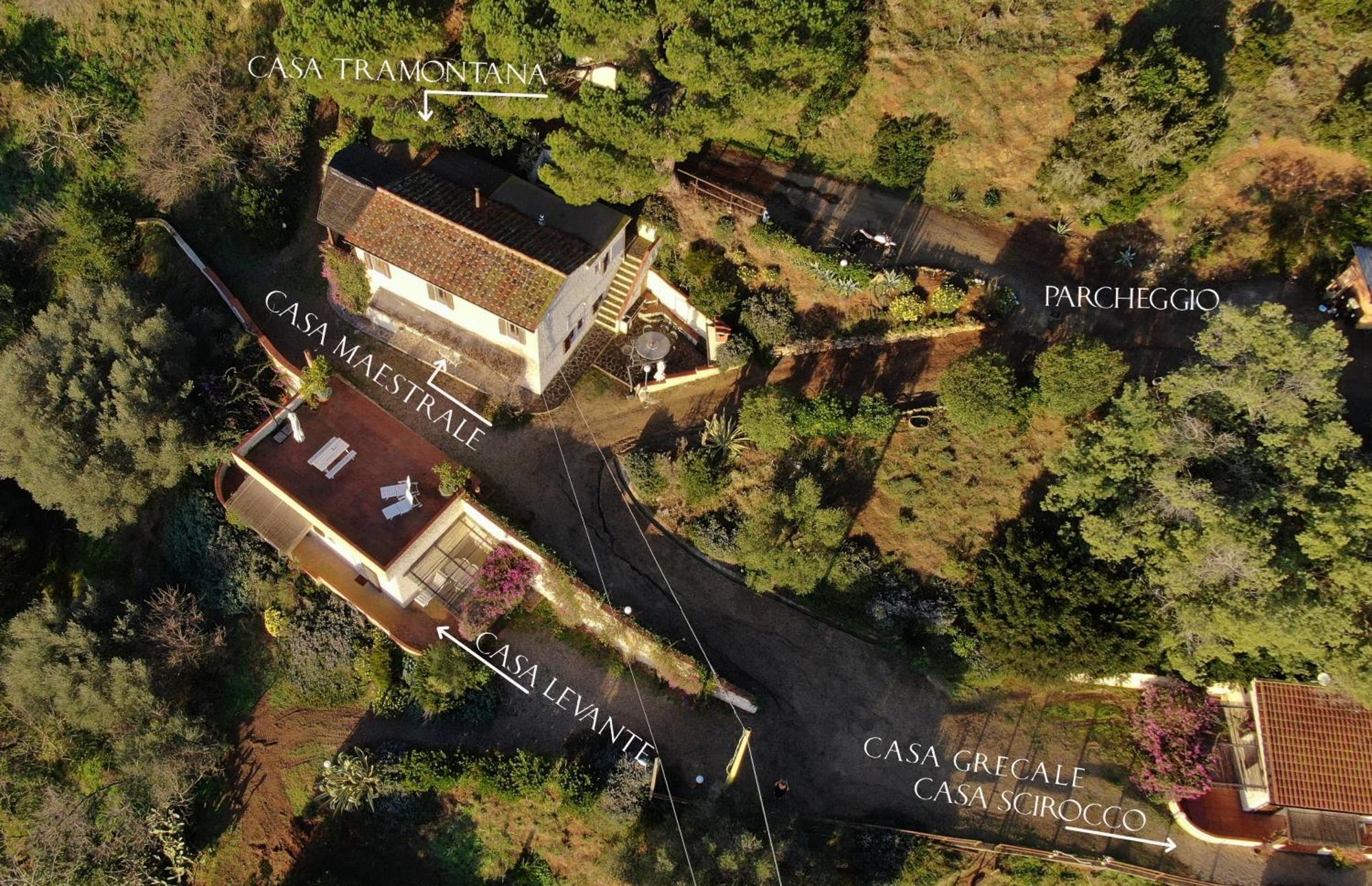 포르투 아주로 Aria Di Collina - Isola D'Elba 아파트 외부 사진